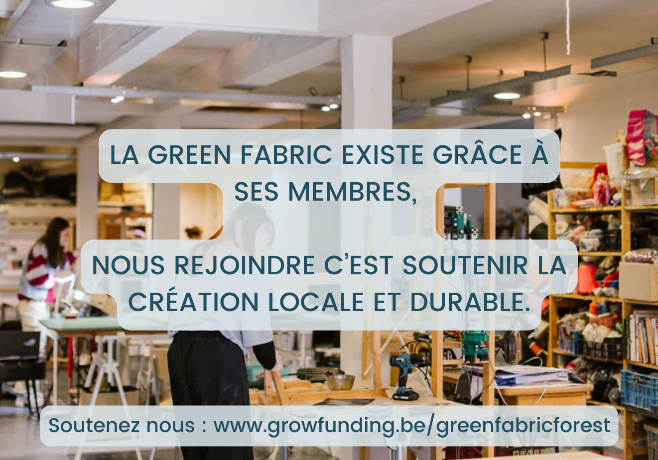 La Green Fabric à besoin de vous ! www.growfunding.begreenfabric